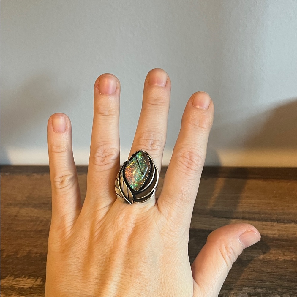 Monarch Opal Ring - image 5